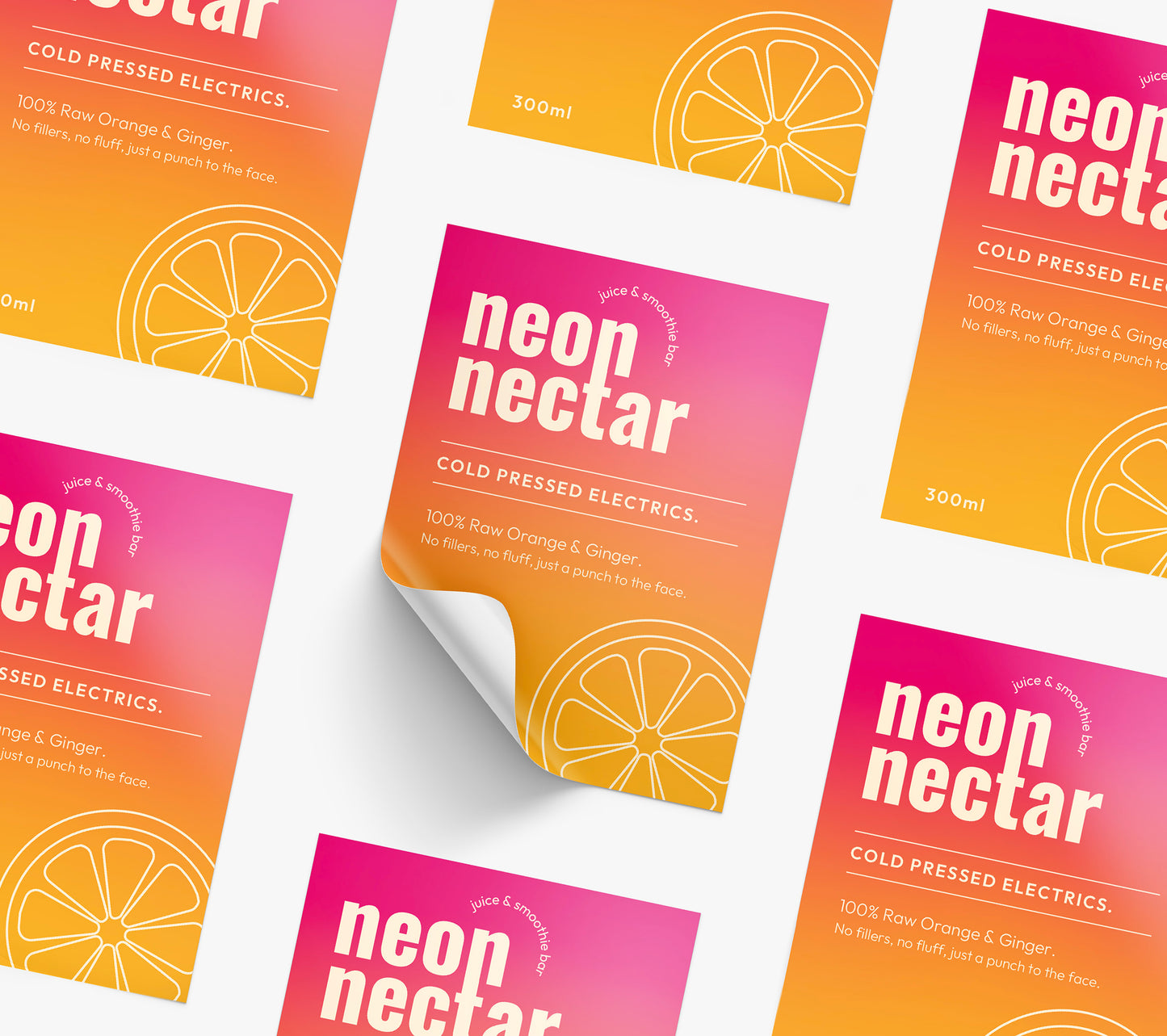 Rectangle Bottle Labels