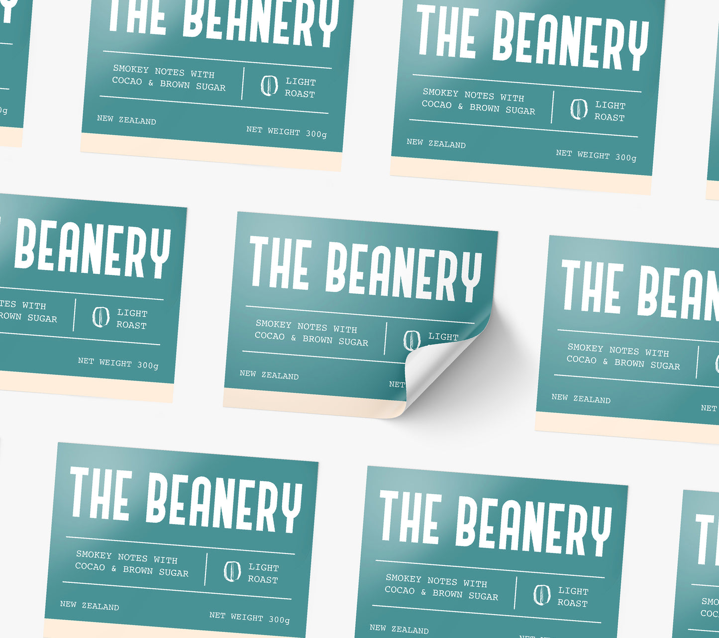 Rectangle Food Labels
