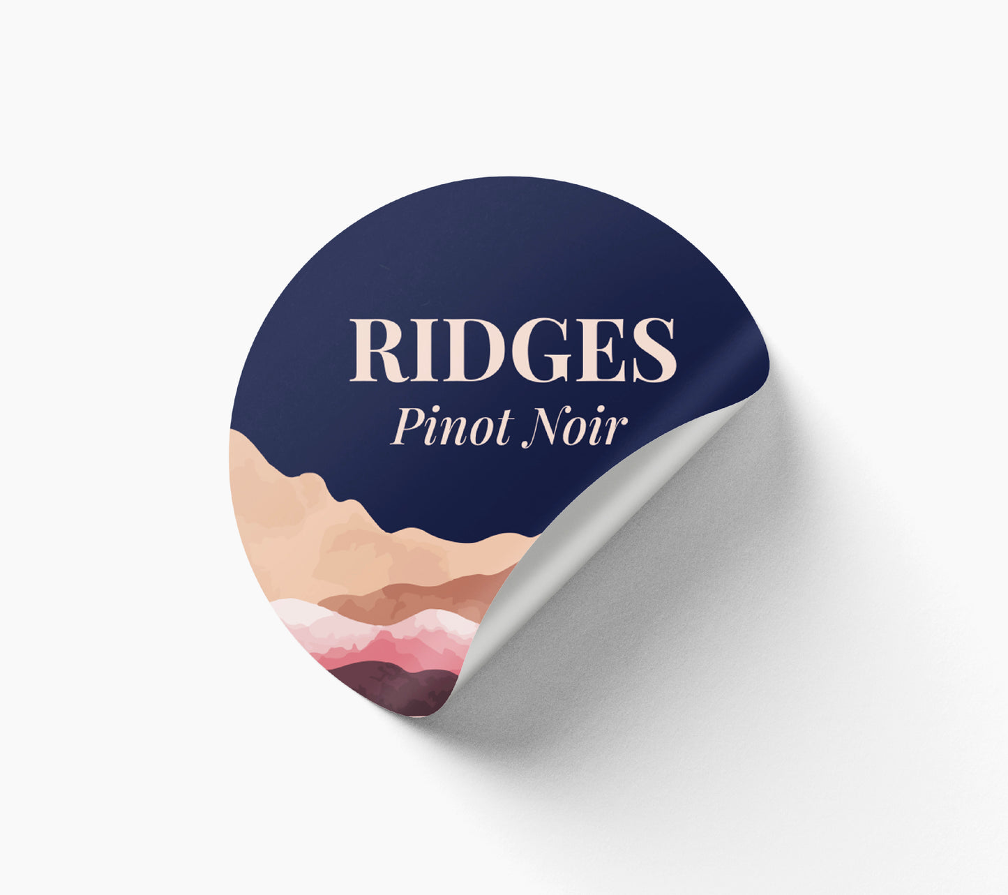 Circle Bottle Labels