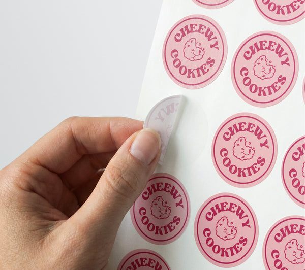 Circle Paper Stickers