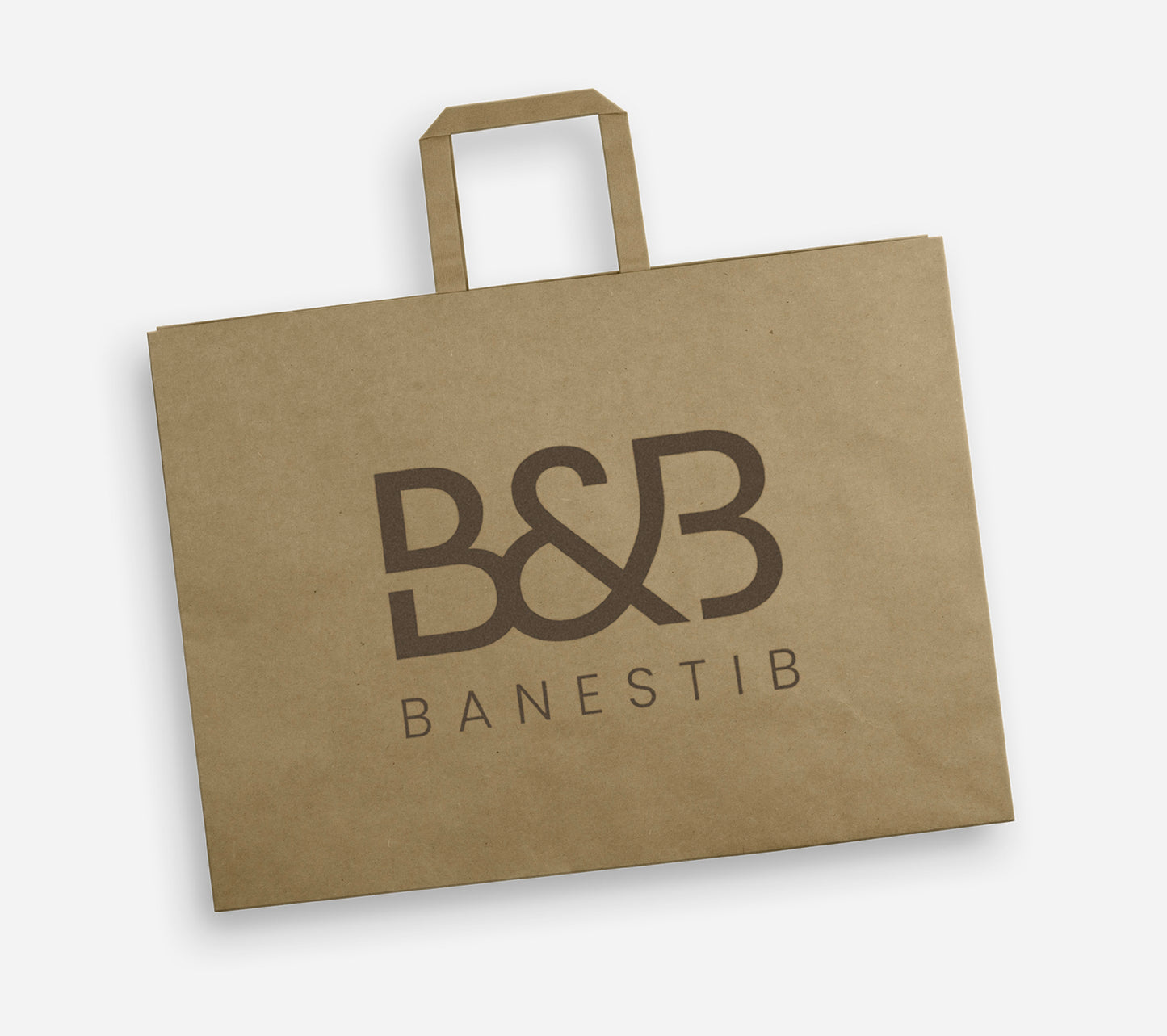 Extra Large Flat Handle Paper Bag