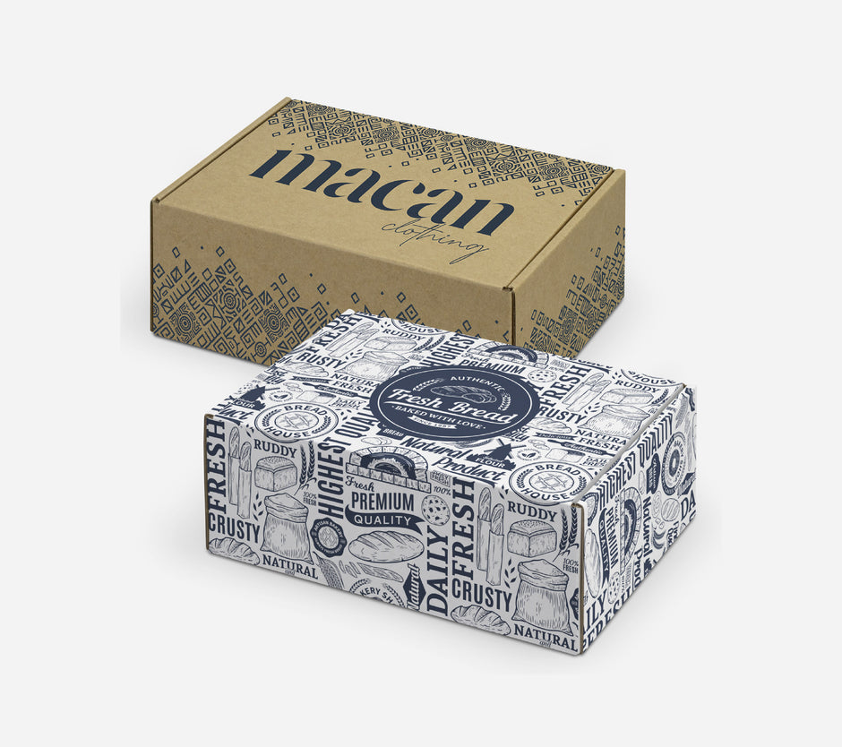Medium Die Cut Box with Locking Lid