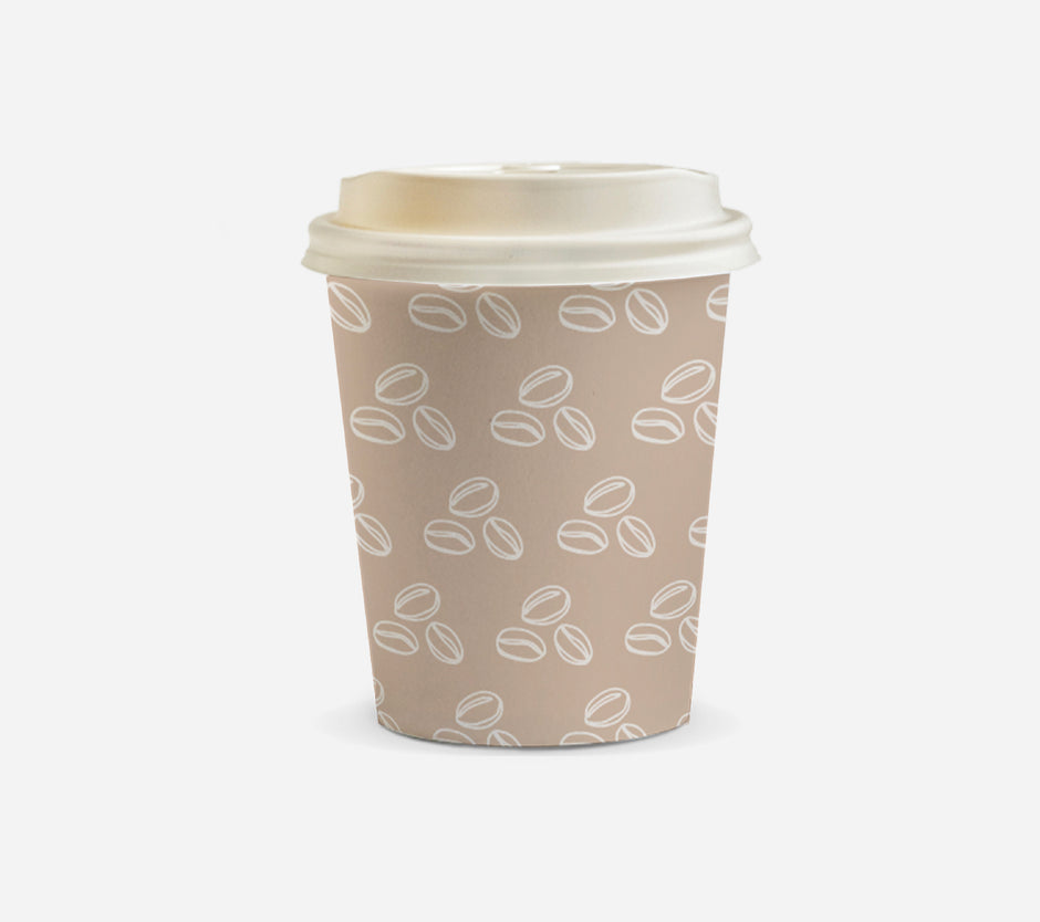 Compostable Paper Coffee Cup - 230ml