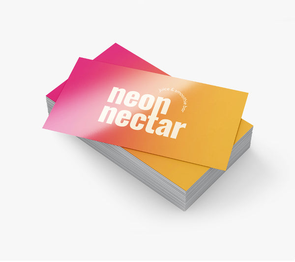 Laminated Business Cards