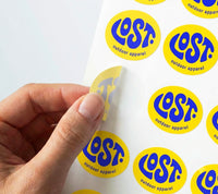 Oval Stickers