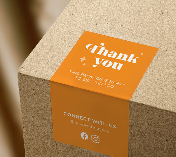 Rectangle Packaging Labels