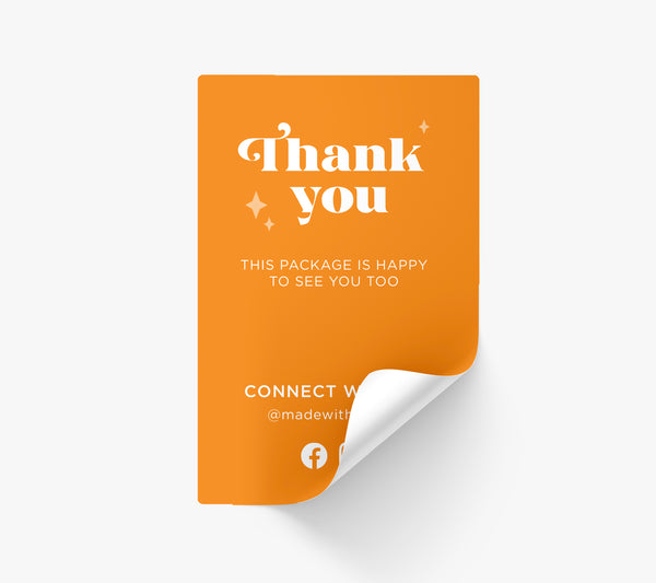 Rectangle Packaging Labels
