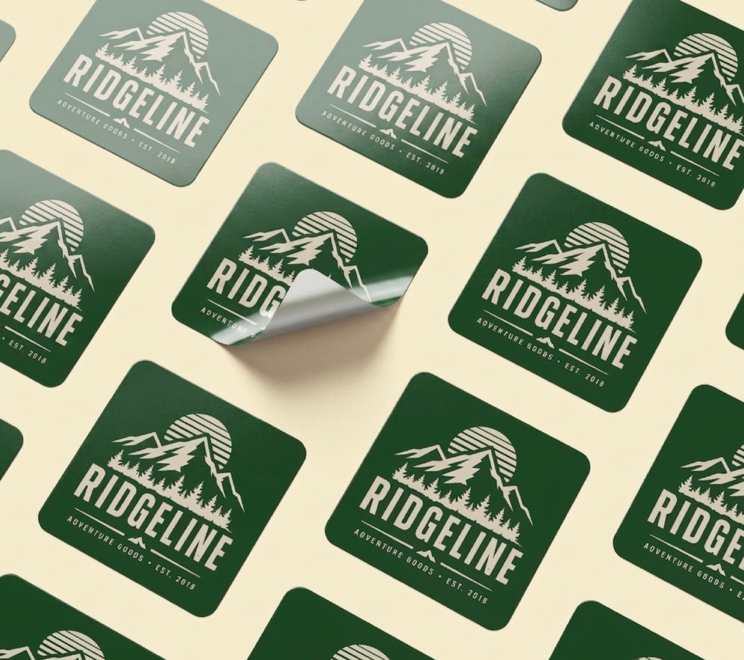 Square Vinyl Stickers