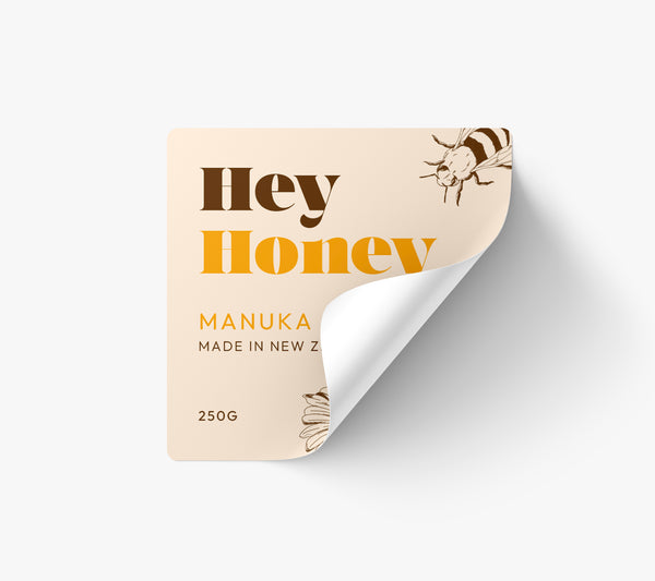 Square Food Labels