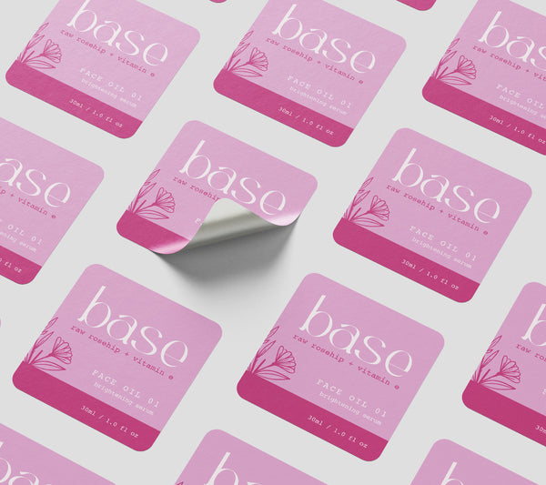 Square Product Labels