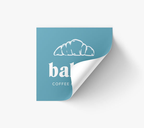 Square Paper Stickers