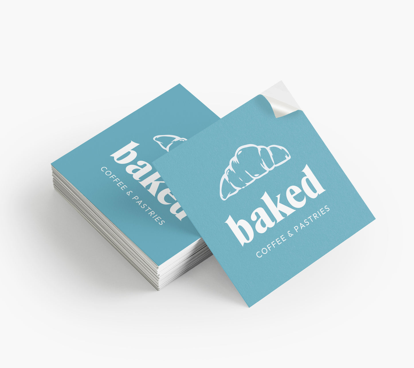 Square Paper Stickers