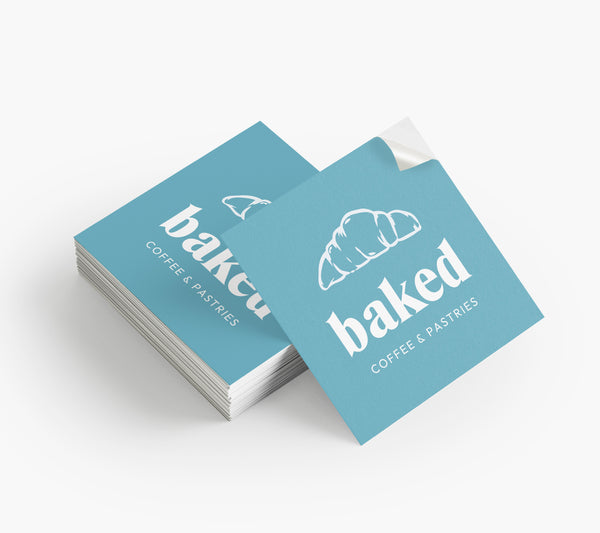 Square Paper Stickers