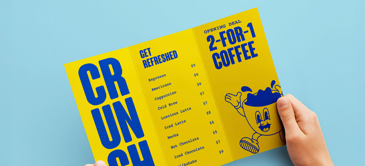 Folded brochure printing Nelson
