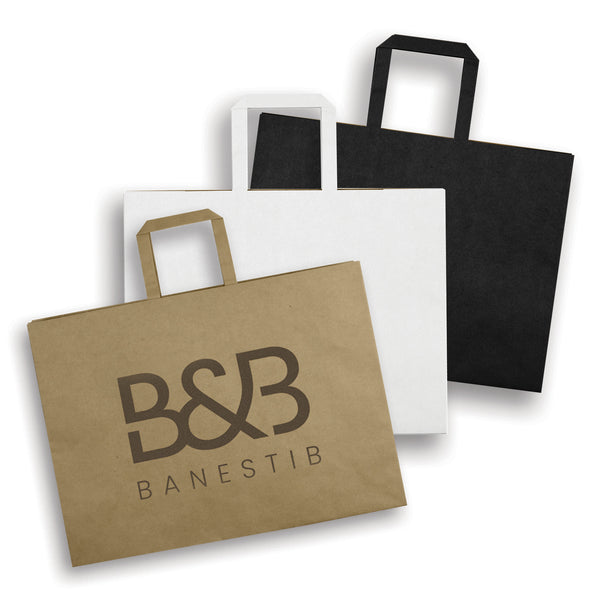Extra Large Flat Handle Paper Bag